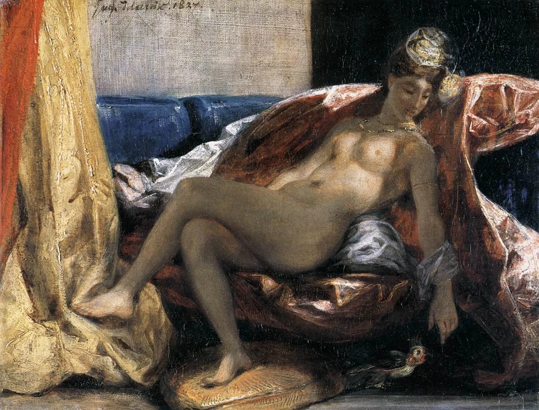 Donna con un pappagallo - Musée des Beaux, Arts, Lyon
